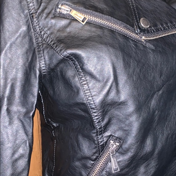 Black biker jacket - Picture 6 of 6